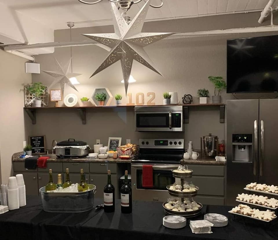 Engine Room 102 kitchen display