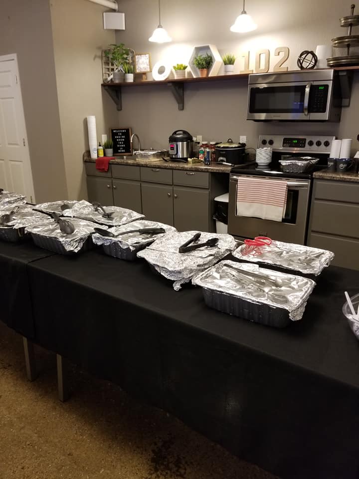 Engine Room 102 event hall kitchen